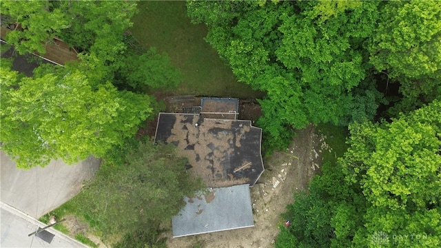222 S Pike St, New Carlisle, OH 45344 - drone / aerial view