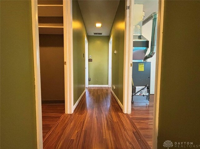 142 W Church St, Xenia, OH 45385 - corridor with wood finished floors and baseboards