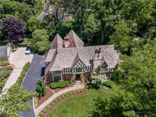 1500 Ridgeway Rd, Oakwood, OH 45419 - view from above of property