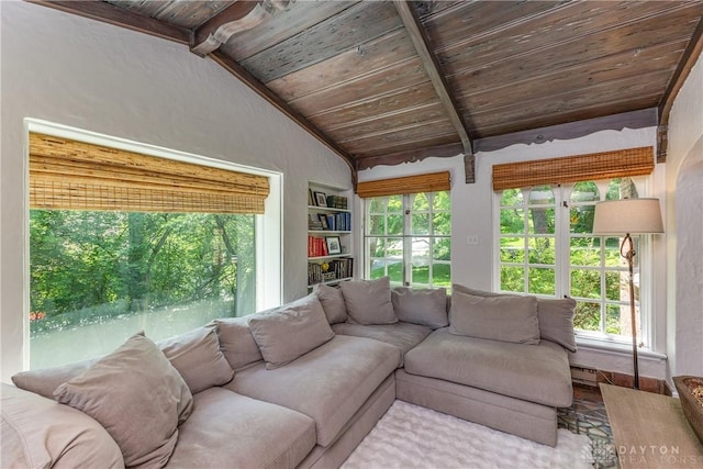 1500 Ridgeway Rd, Oakwood, OH 45419 - living room featuring wood ceiling