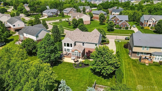 10041 Meadow Woods Ln, Washington Twp, OH 45458 - aerial view of residential area
