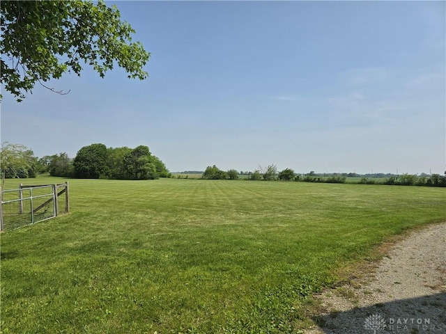 383 Georgetown Verona Rd, West Manchester, OH 45382 - view of yard with a view of countryside