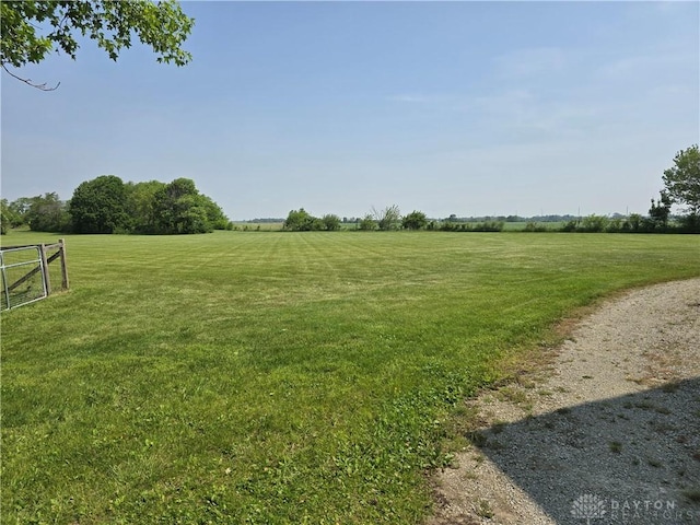 383 Georgetown Verona Rd, West Manchester, OH 45382 - view of grassy yard featuring a rural view
