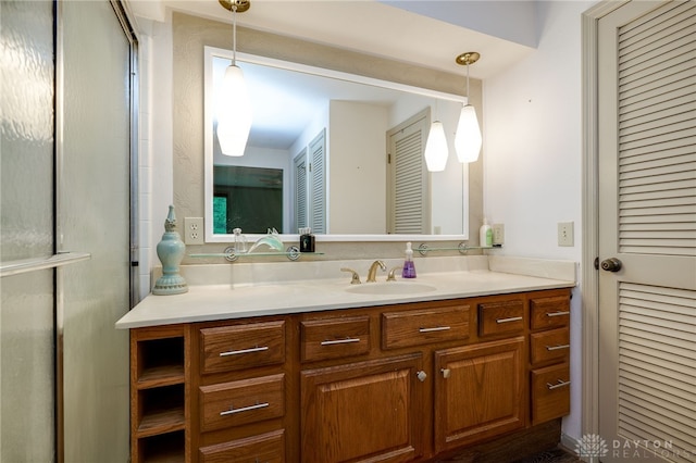 1211 Runnymede Rd, Oakwood, OH 45419 - full bath featuring vanity and a shower with door