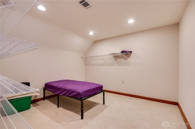 1211 Runnymede Rd, Oakwood, OH 45419 - walk in closet with carpet floors and vaulted ceiling