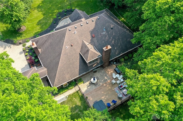 1211 Runnymede Rd, Oakwood, OH 45419 - view from above of property
