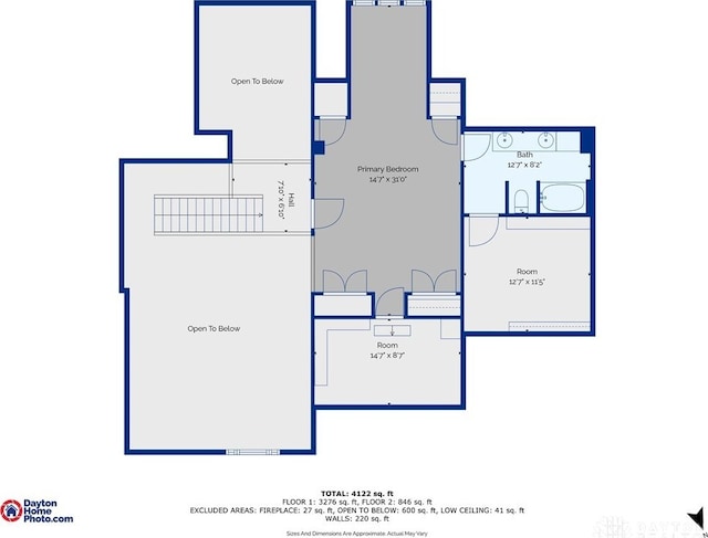 1211 Runnymede Rd, Oakwood, OH 45419 - property floor plan