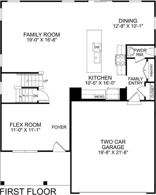 2550 Bellevue Dr, Batavia, OH 45103 - home floor plan
