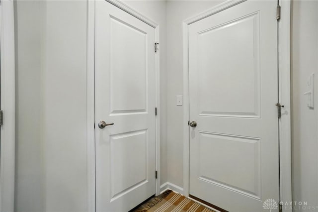 2550 Bellevue Dr, Batavia, OH 45103 - doorway to outside featuring baseboards