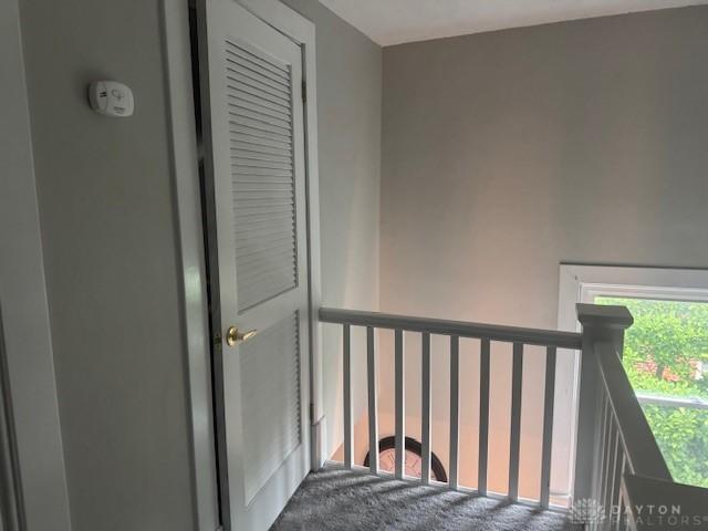 224 S Wolf Creek St, Brookville, OH 45309 - hall with carpet