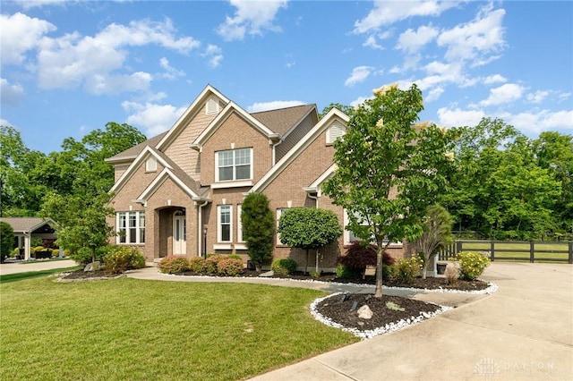 5411 Whispering Brook Ct, Liberty Twp, OH 45011 - view of front of home featuring brick siding