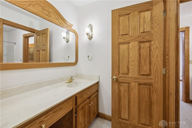 4384 New Market Banta Rd, Lewisburg, OH 45338 - full bath with vanity and baseboards