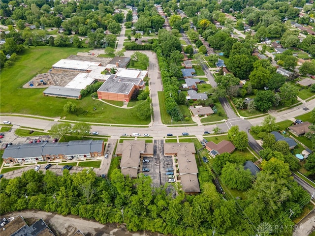 2648 Parklawn Dr, Kettering, OH 45440 - aerial view of property and surrounding area featuring nearby suburban area