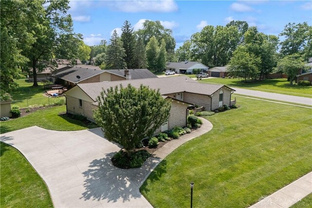 560 Roselake Dr, Centerville, OH 45458 - aerial perspective of suburban area