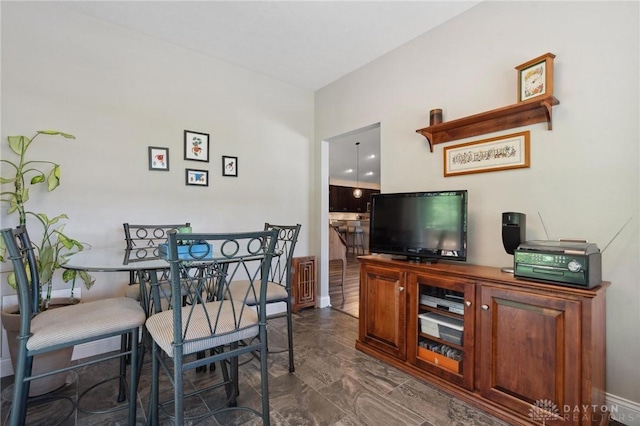 1215 Bourdeaux Way, Clearcreek Twp, OH 45458 - dining area with dark marble finish flooring