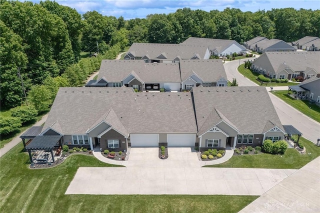 1215 Bourdeaux Way, Clearcreek Twp, OH 45458 - view from above of property
