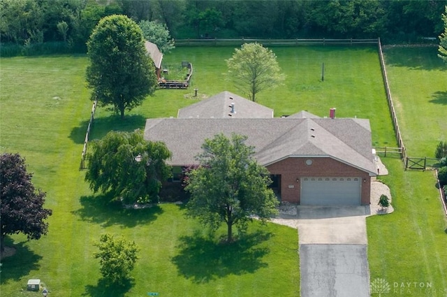 1000 Blue Jay Dr, Enon Vlg, OH 45323 - view from above of property