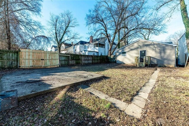 4612 Ward St, Cincinnati, OH 45227 - view of fenced backyard
