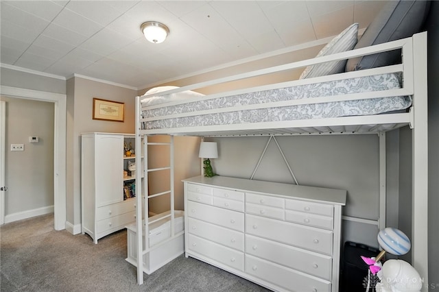 27 Spirea Dr, Oakwood, OH 45419 - unfurnished bedroom with crown molding, carpet, and baseboards