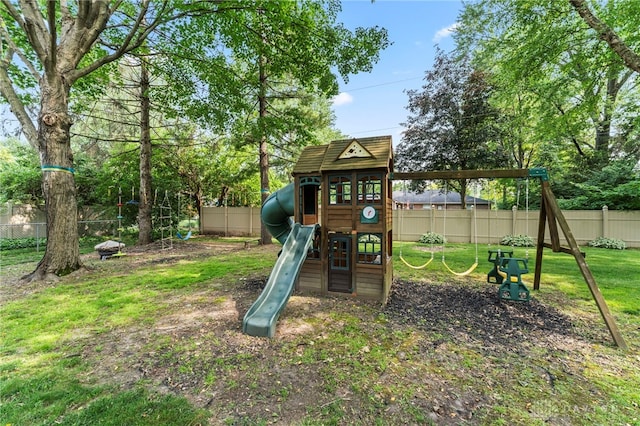 340 Marsha Jeanne Way, Dayton, OH 45458 - view of jungle gym