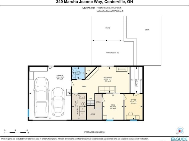 340 Marsha Jeanne Way, Dayton, OH 45458 - floor plan / room layout