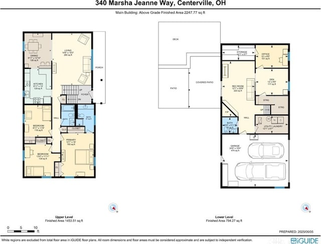340 Marsha Jeanne Way, Dayton, OH 45458 - floor plan / room layout