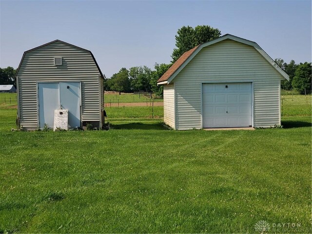 1261 Dusty Ln, West Alexandria, OH 45381 - view of detached garage