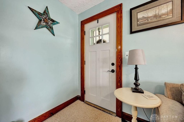4975 Hamilton Eaton Rd, Hamilton, OH 45013 - entrance foyer with baseboards and a textured ceiling
