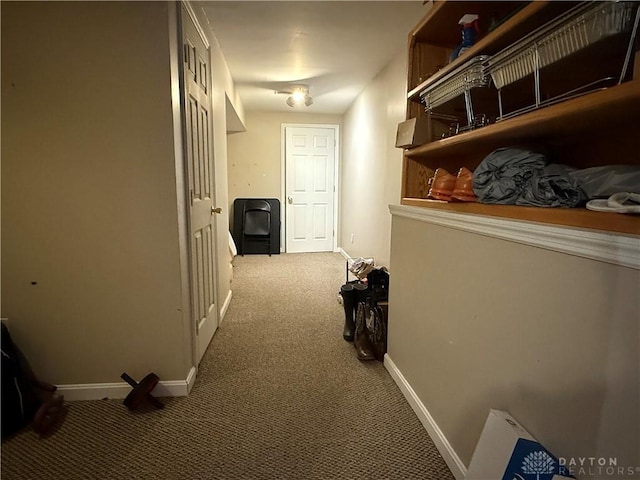 1529 Creekside Rd, Amelia, OH 45102 - corridor featuring carpet and baseboards