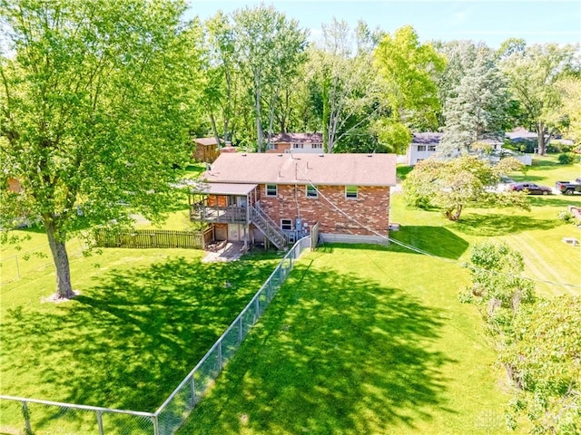 2706 Coldsprings Dr, Beavercreek, OH 45434 - view of subject property featuring a tree filled landscape