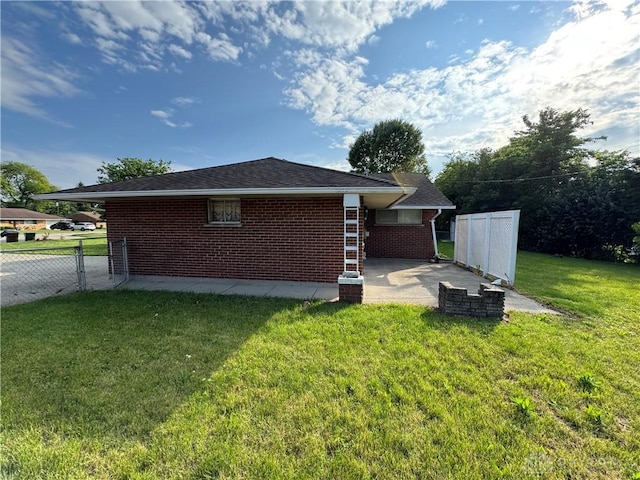 3645 Endover Rd, Dayton, OH 45439 - rear view of property with a patio and brick siding