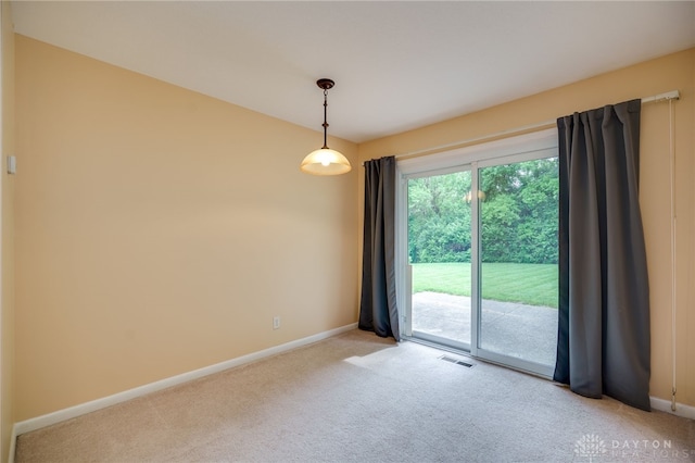 4424 Appleton Pl, Kettering, OH 45440 - spare room featuring light colored carpet and baseboards