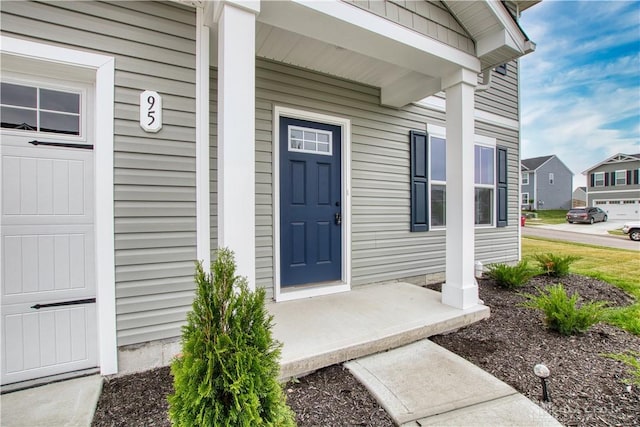 95 Whitney Way, West Milton, OH 45383 - entrance to property with a porch