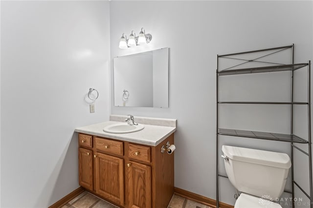 1410 Hunter Ct, Troy, OH 45373 - bathroom featuring vanity and toilet
