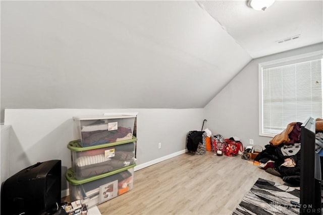 849 Princeton Ave, Fairborn, OH 45324 - additional living space featuring wood finished floors, lofted ceiling, and baseboards