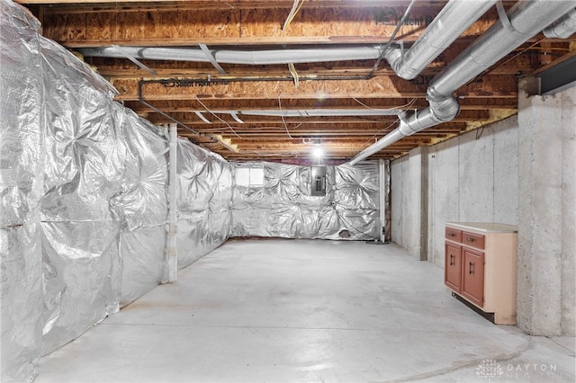 2159 Bassett Ct, Beavercreek, OH 45434 - view of unfinished below grade area