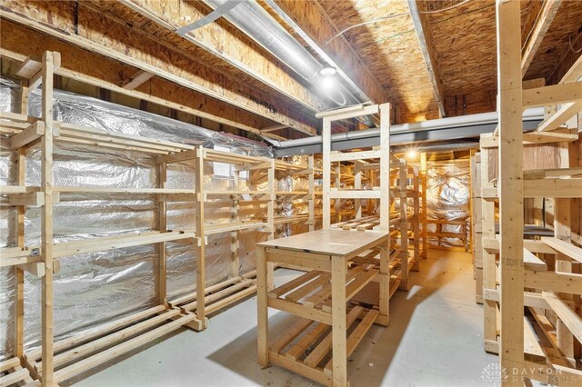 2159 Bassett Ct, Beavercreek, OH 45434 - view of unfinished basement