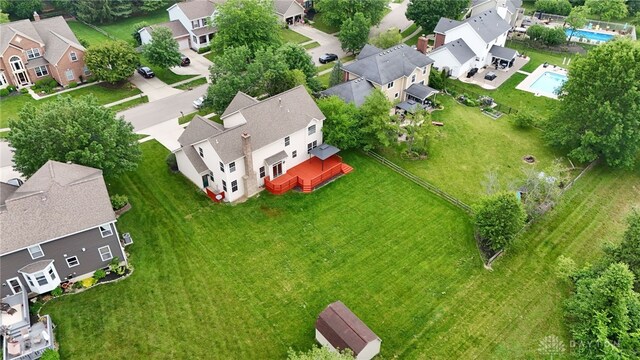2159 Bassett Ct, Beavercreek, OH 45434 - aerial perspective of suburban area
