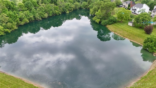 2159 Bassett Ct, Beavercreek, OH 45434 - bird's eye view of a large body of water