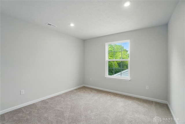 344 Warm Springs Dr, Fairborn, OH 45324 - carpeted empty room with baseboards and recessed lighting