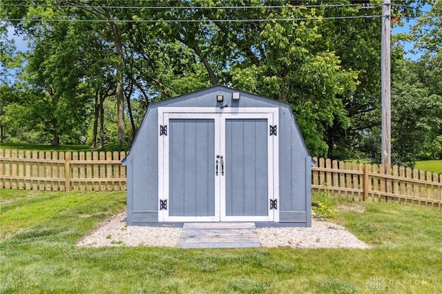 1153 Highridge Ave, Dayton, OH 45420 - view of shed with view of wooded area