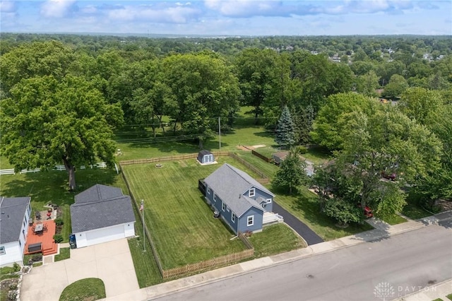 1153 Highridge Ave, Dayton, OH 45420 - drone / aerial view of a forest