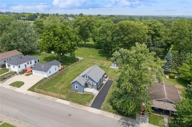 1153 Highridge Ave, Dayton, OH 45420 - drone / aerial view of a heavily wooded area
