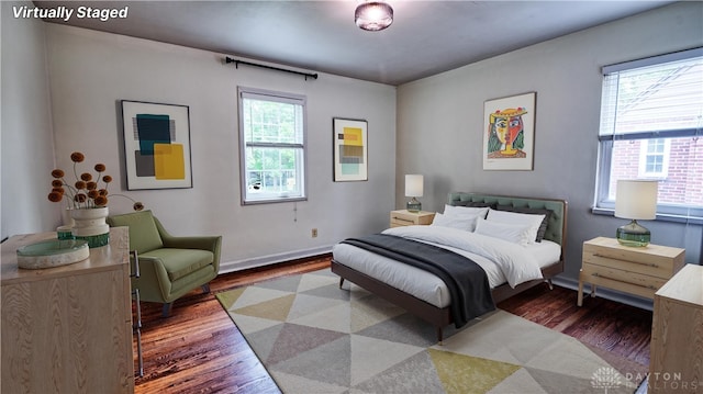 344 Triangle Ave, Oakwood, OH 45419 - bedroom with wood finished floors and baseboards