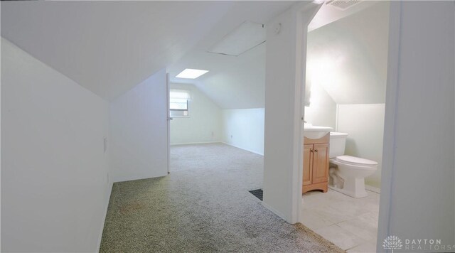 344 Triangle Ave, Oakwood, OH 45419 - bonus room with light carpet and lofted ceiling