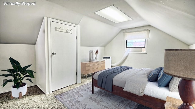 344 Triangle Ave, Oakwood, OH 45419 - bedroom with vaulted ceiling and baseboards