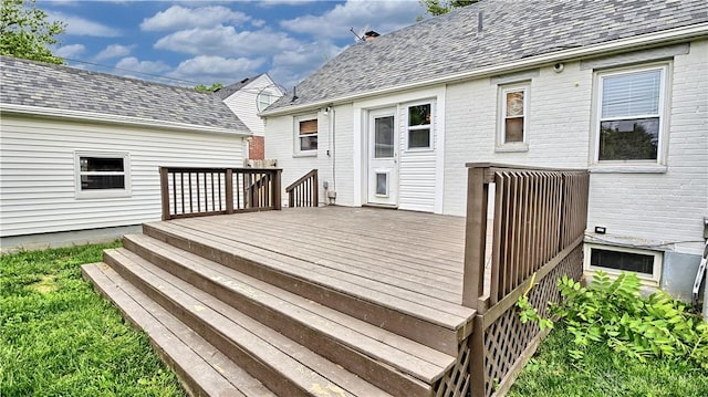 344 Triangle Ave, Oakwood, OH 45419 - view of deck