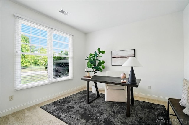 160 Harbour Dr, Springboro, OH 45066 - home office with carpet floors and baseboards
