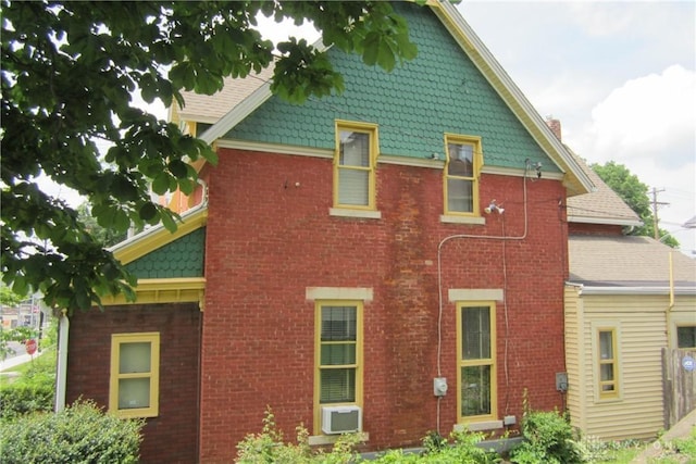 1600 Wayne Ave, Dayton, OH 45410 - view of property exterior with brick siding and cooling unit