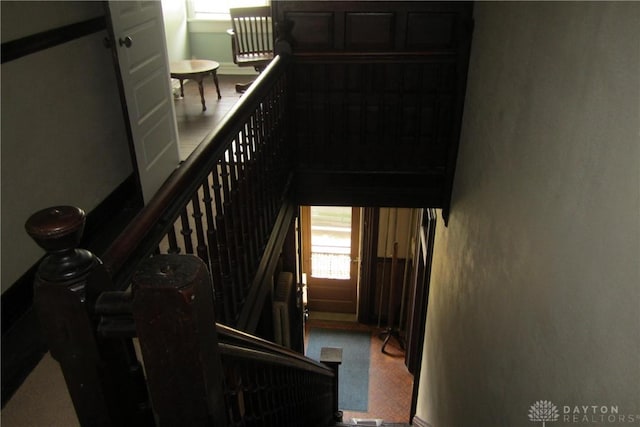 1600 Wayne Ave, Dayton, OH 45410 - stairway featuring healthy amount of natural light